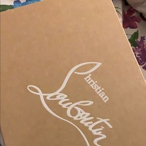 Blue loubitons! Size 43